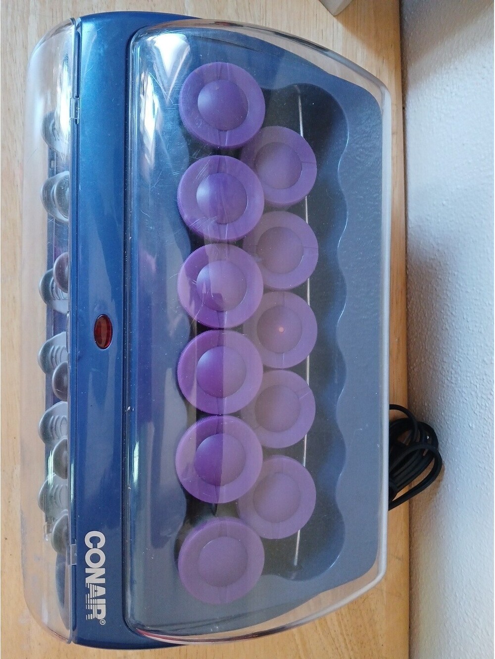 Curl Innovation Conair H41MP 12 Jumbo 1.5 inch Hot Rollers 12 Clips Curlers